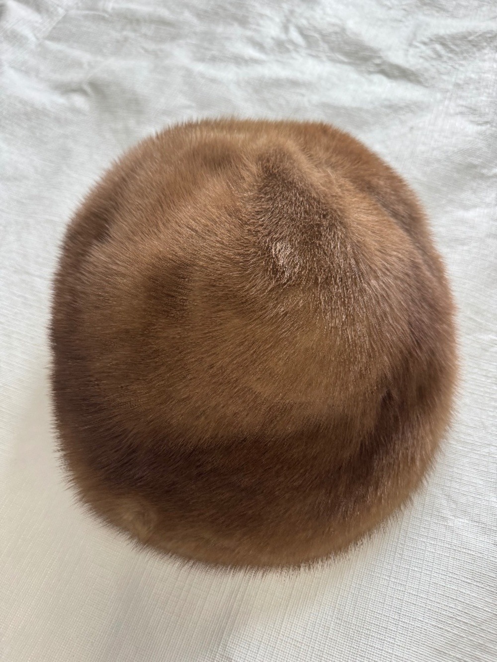 Vintage Eaton Beret  Brown Fur Hat - Luxury Winter Accessory unisex